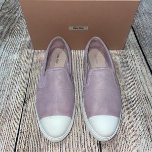 Miu Miu Slip Ons Sz 41 (11 US)